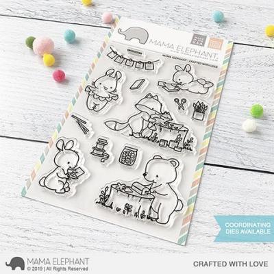 Mama Elephant Clear Stamps - Crafted With Love